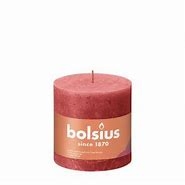 BOLSIUS RUSTIEK STOMPKAARS 80/68 - BLOSSOM PINK ()
